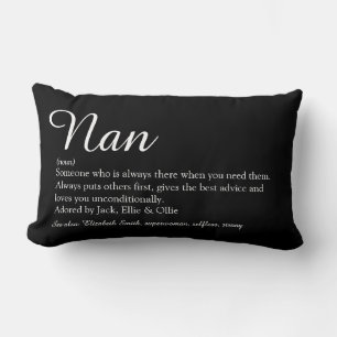 Coussin Rectangle Mème, Définition de grand-mère, le meilleur script