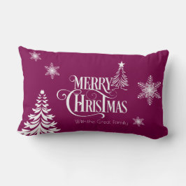 Coussin Rectangle Merry Christmas