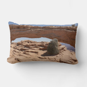 Coussin Rectangle Mesa Arch et Tumbleweed à Canyonlands