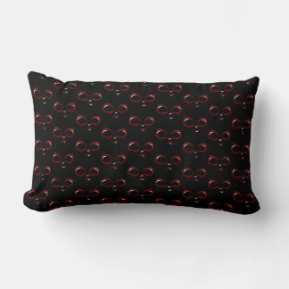 Coussin Rectangle Mignon monstre visage ovni