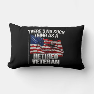 Coussin Rectangle Militaire - Ce n'est pas un vétéran à la retraite