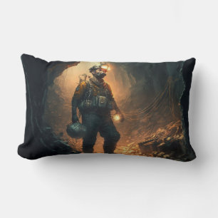 Coussin Rectangle Mines dangereuses