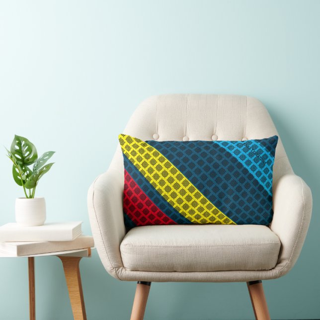 Coussin Rectangle Mini zones (Chaise)