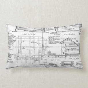 Coussin Rectangle Modèle pour le maigre à