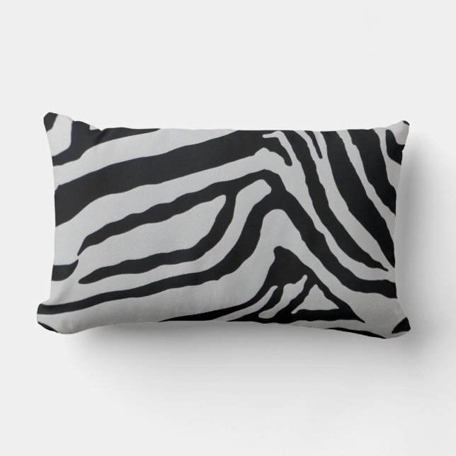 Coussin Rectangle Modèle Zèbre (Recto)