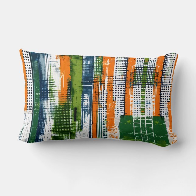 Coussin Rectangle Modèles d'âme urbaine  (Verso)