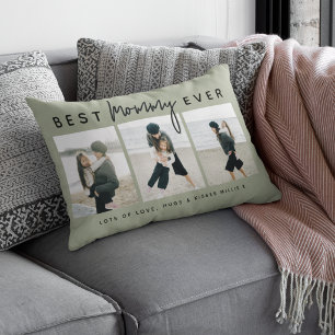 Coussin Rectangle Moderne personnalisée meilleure maman de tous les 
