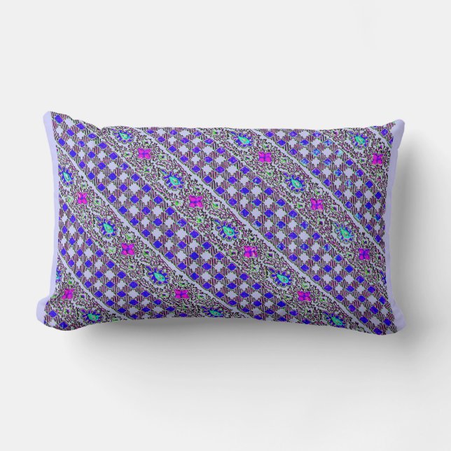 Coussin Rectangle Modifier la bande de couleur Mega (Recto)