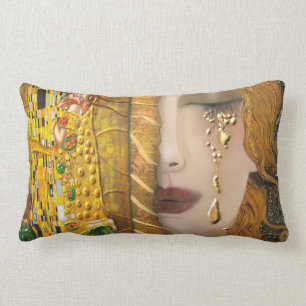 Coussin Rectangle Mon Klimt Serie : Or