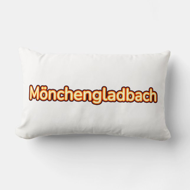 Coussin Rectangle Mönchengladbach Deutschland Allemagne (Recto)