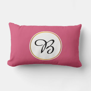 Coussin Rectangle monogramme