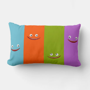 Coussin Rectangle Monstres