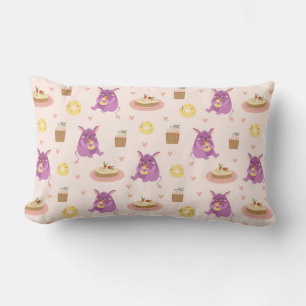 Coussin Rectangle Monstres de friandises 