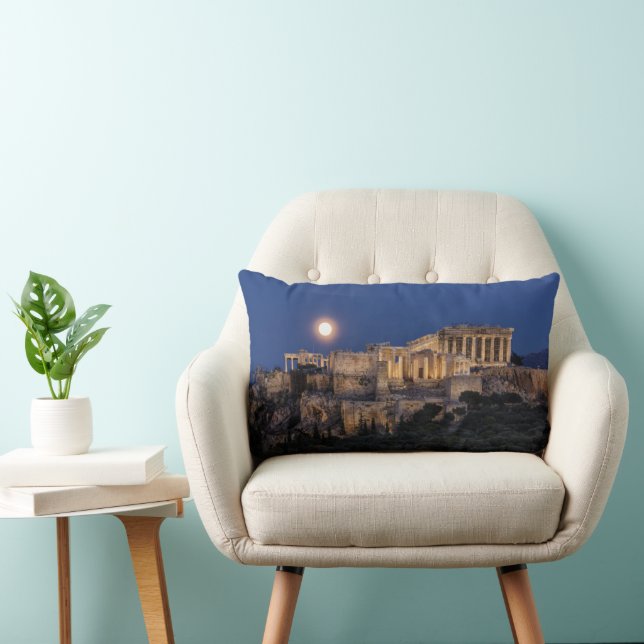 Coussin Rectangle Monuments | The Parthenon Athens, Greece (Chaise)