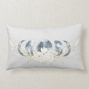 Coussin Rectangle Moon Magic Moon Phase & Floral Moon