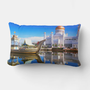 Coussin Rectangle Mosquée Sultan Omar Ali Saifuddien