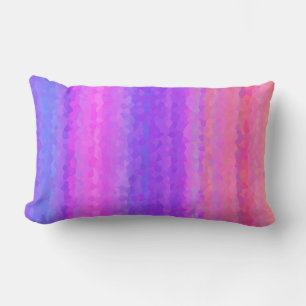Coussin Rectangle Motif Abstrait en mosaïque sans joint