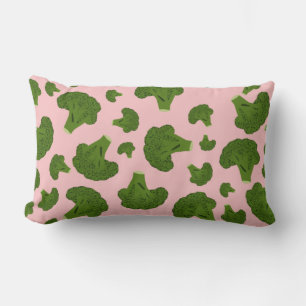 Coussin Rectangle Motif Broccoli