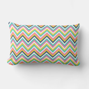 Coussin Rectangle Motif chevron