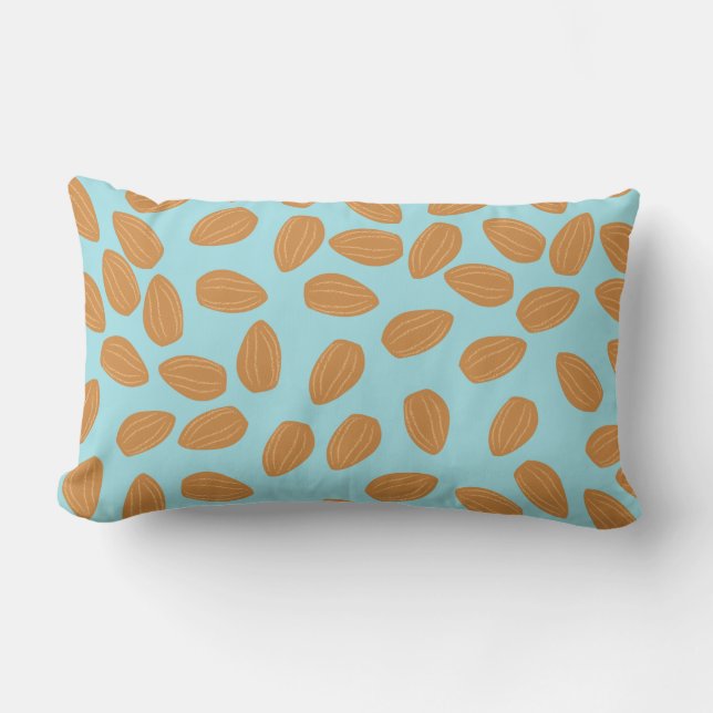 Coussin Rectangle Motif d'amandes (Recto)
