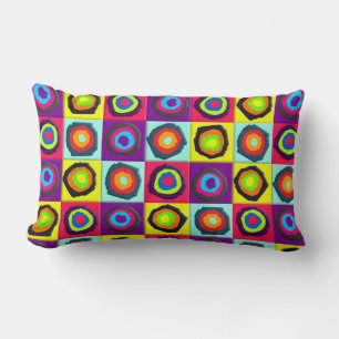 Coussin Rectangle motif de cercles