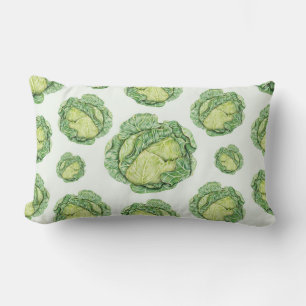 Coussin Rectangle Motif de chou