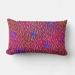 Coussin Rectangle Motif de fête de feux d'artifice scintillants