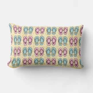 Coussin Rectangle Motif de flop de rotation mignonne sur Arrière - p
