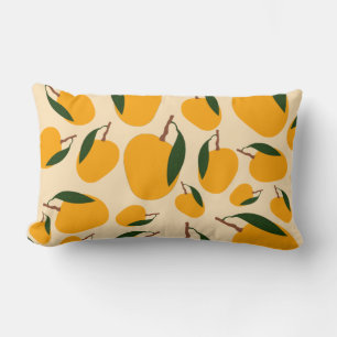 Coussin Rectangle Motif de fruits d'été Mango
