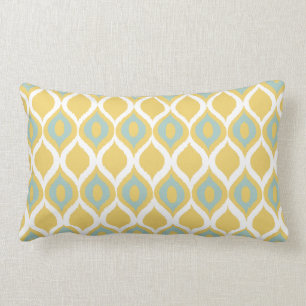 Coussin Rectangle Motif d'impression tribale Ikat géométrique pour l