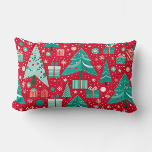 Coussin Rectangle Motif festif de Noël