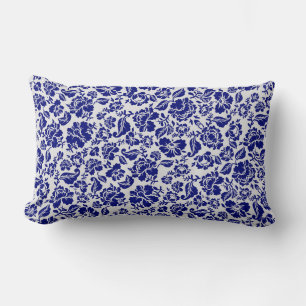 Coussin Rectangle motif feuille.13.bw Offpink BG