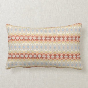 Coussin Rectangle motif géométrique de style de Bohème ethnique