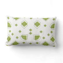 Motif géométrique vert sauge minimaliste