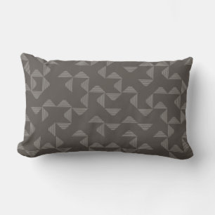 Coussin Rectangle Motif graphique géométrique simple, moderne et ten