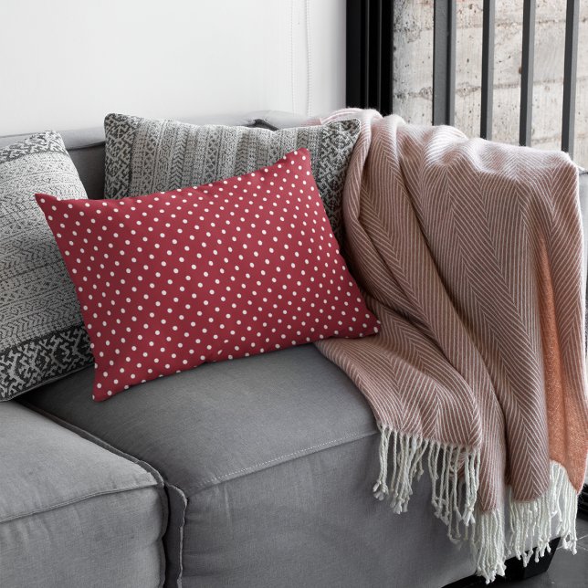 Coussin Rectangle Motif jolis points de Bourgogne (Créateur téléchargé)