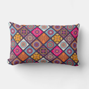 Coussin Rectangle Motif Mandala