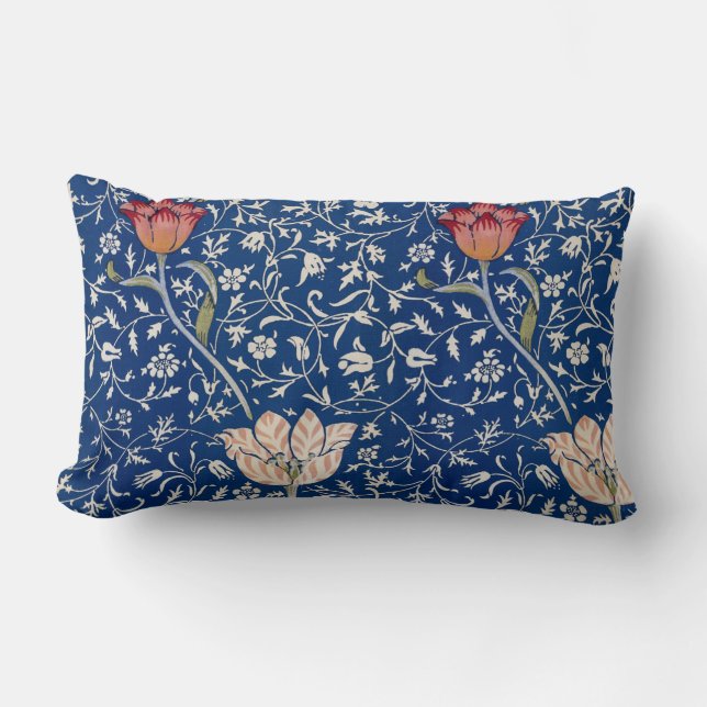 Coussin Rectangle Motif Medway de William Morris (Recto)