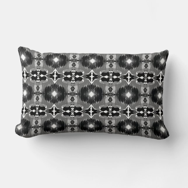 Coussin Rectangle Motif Miroir Ombre  (Recto)