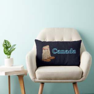Coussin Rectangle Mukluks - Canada