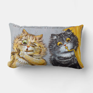 Coussin Rectangle Musique Love Cats, Louis Wain