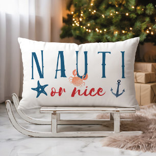 Coussin Rectangle Nauti ou Nice Côte Noël
