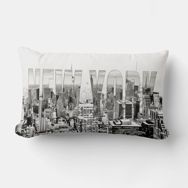 Coussin Rectangle New York (Recto)