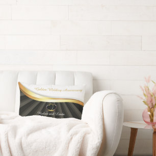 Coussin Rectangle Noces d'or religieuses 50 ans de mariage 