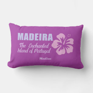 Coussin Rectangle Nom personnalisé Madeira
