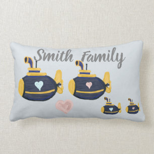 Coussin Rectangle Nom submersible de personnaliser d'enfants de la