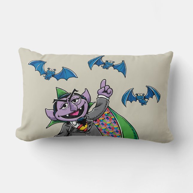 Coussin Rectangle Nombre de von vintage (Recto)