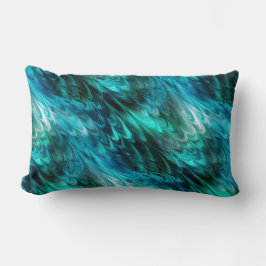 Coussin Rectangle nonpareil kelpie turquoise :