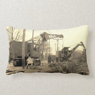 Coussin Rectangle Northwest Crane and Shovel OPERATING ENGINEER 105