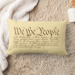 Coussin Rectangle Nous le peuple